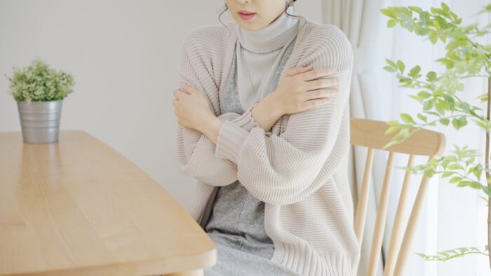 寒気・熱っぽいなど急に体調が悪くなる